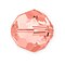 100 Pieces Adabele Austrian 4mm (0.16 Inch) Small Faceted Loose Round Crystal Beads Light Padparadscha Pink Compatible with 5000 Swarovski Crystals Preciosa SS2R-430